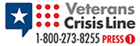 Veterans Crisis Line, Phone Number 1 800 273 8255, Then Press 1